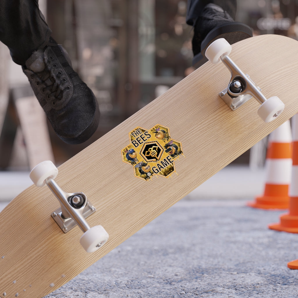 The BEES Game - Outdoor Stickers, Square