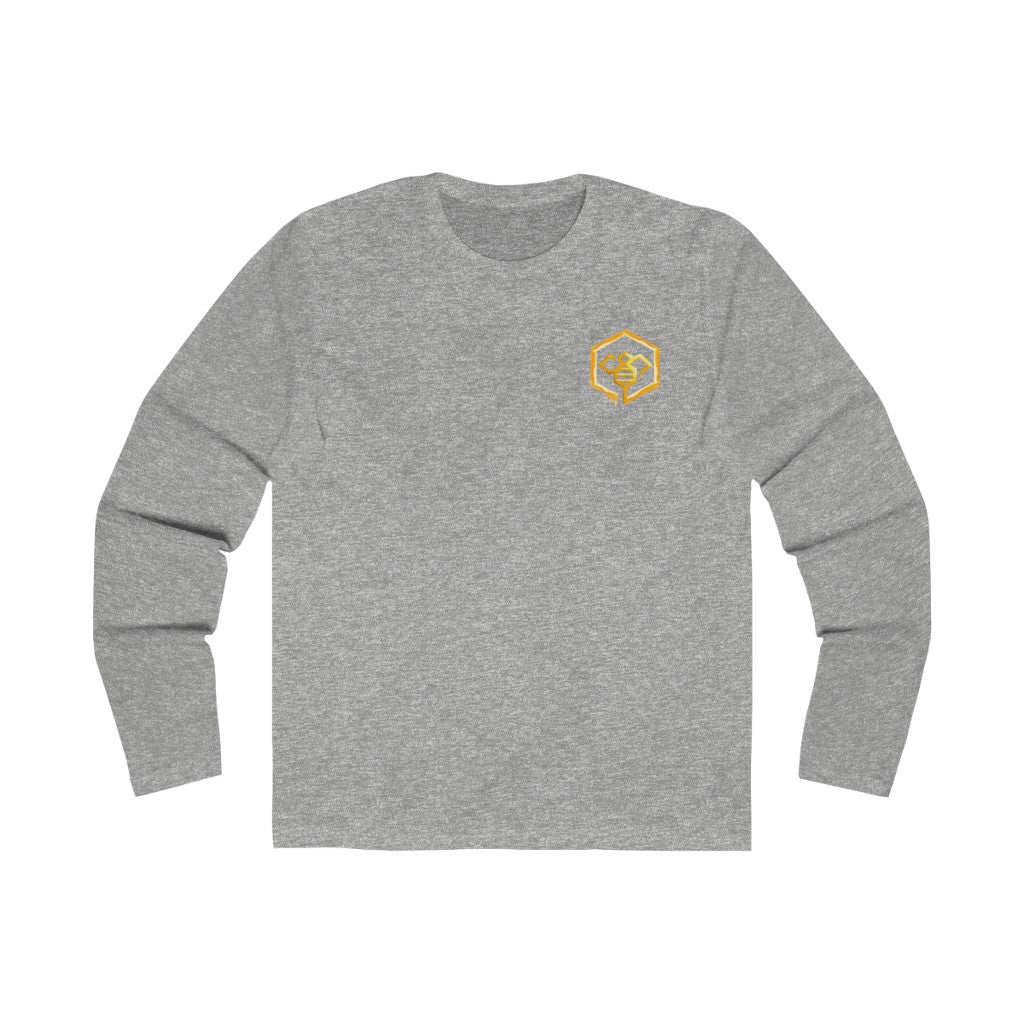 Social BEES University - Men's Long Sleeve Crew Tee