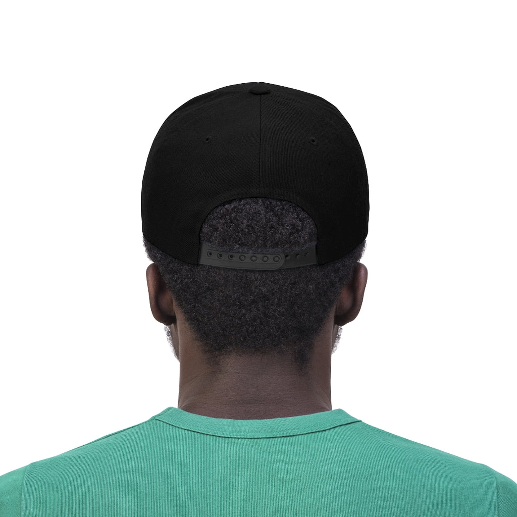 Social BEES University - Embroidered Unisex Flat Bill Hat