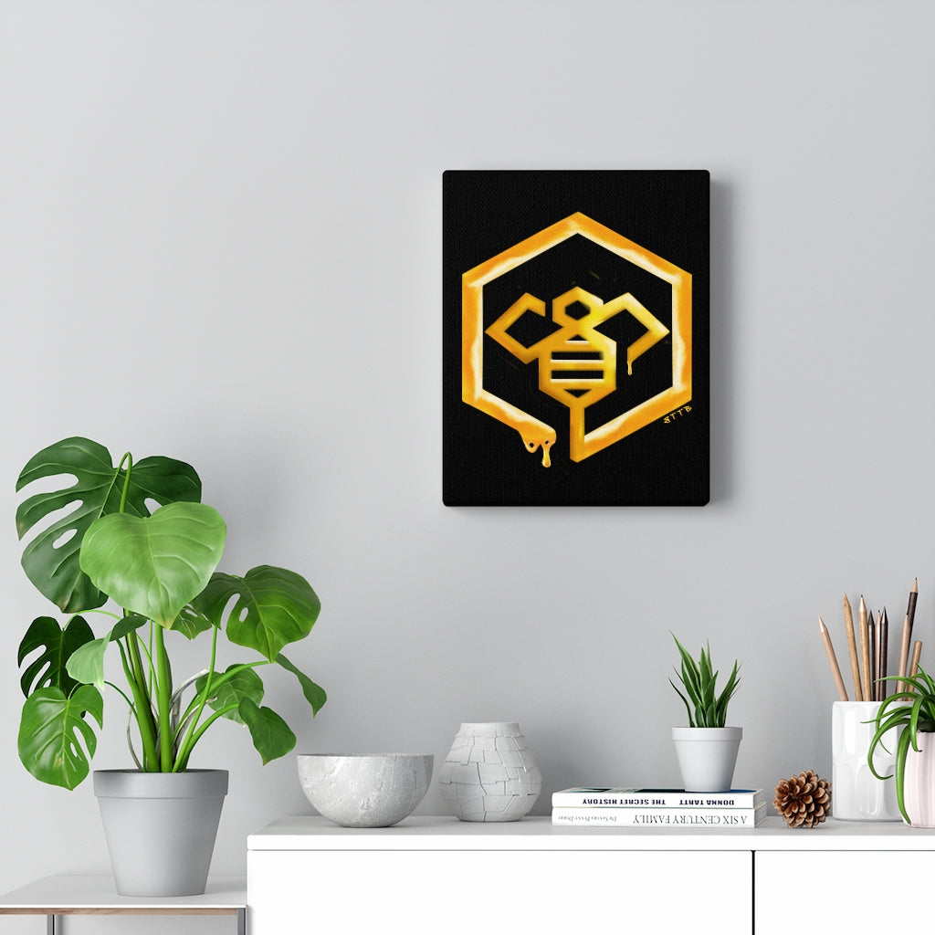 Social BEES University Logo - Canvas Gallery Wraps
