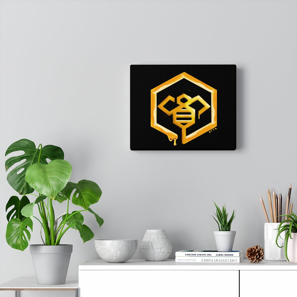 Social BEES University Logo - Canvas Gallery Wraps