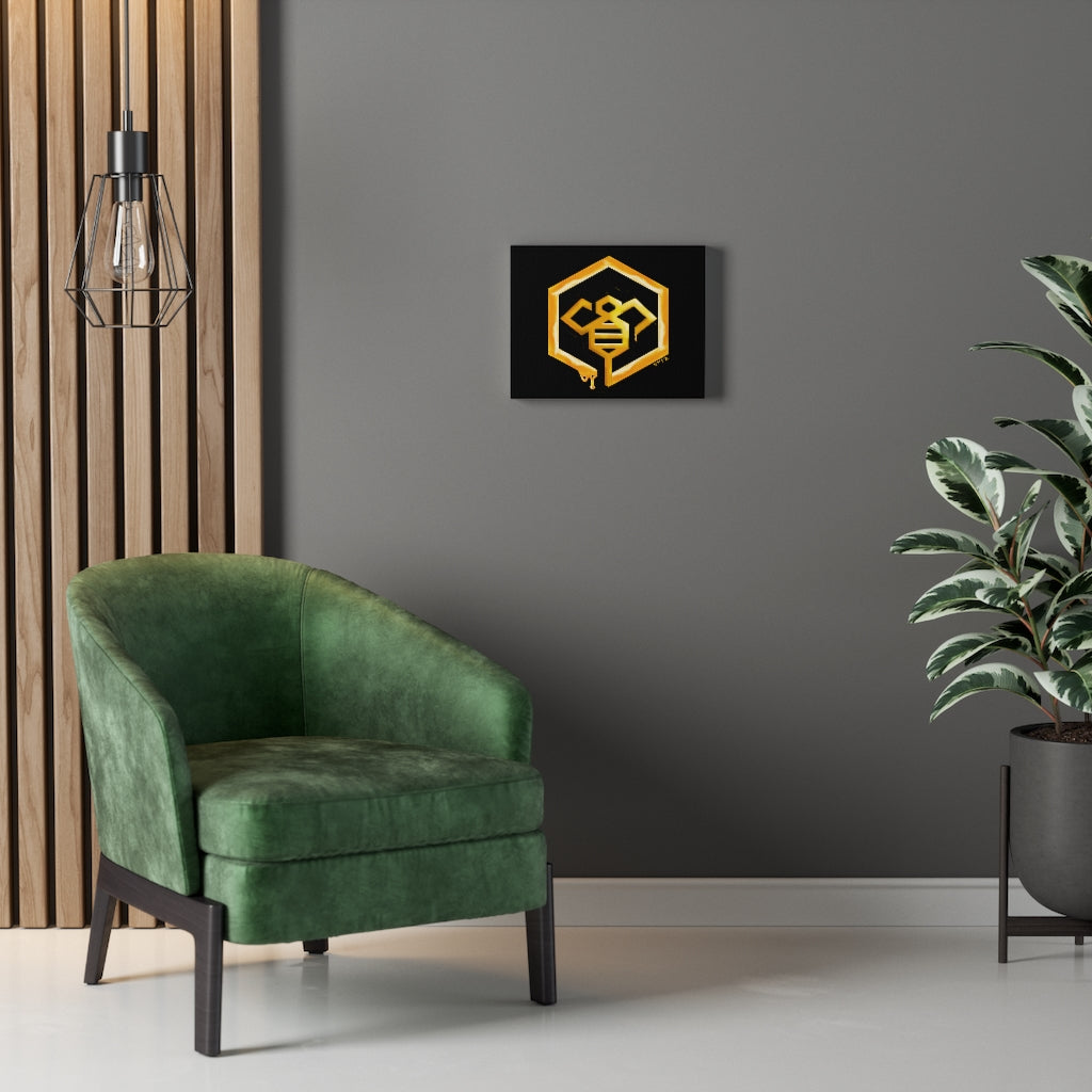 Social BEES University Logo - Canvas Gallery Wraps