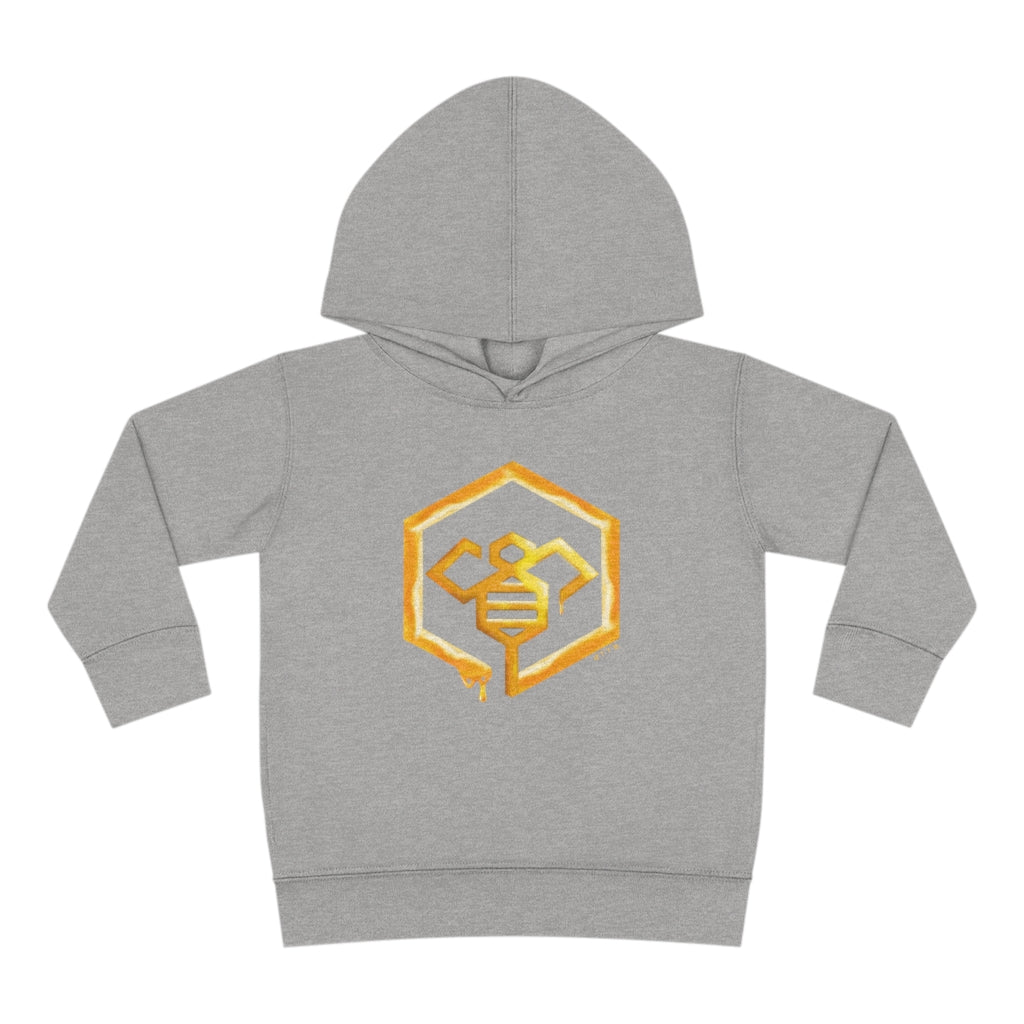 Social BEES University - Sudadera con capucha de forro polar para bebé