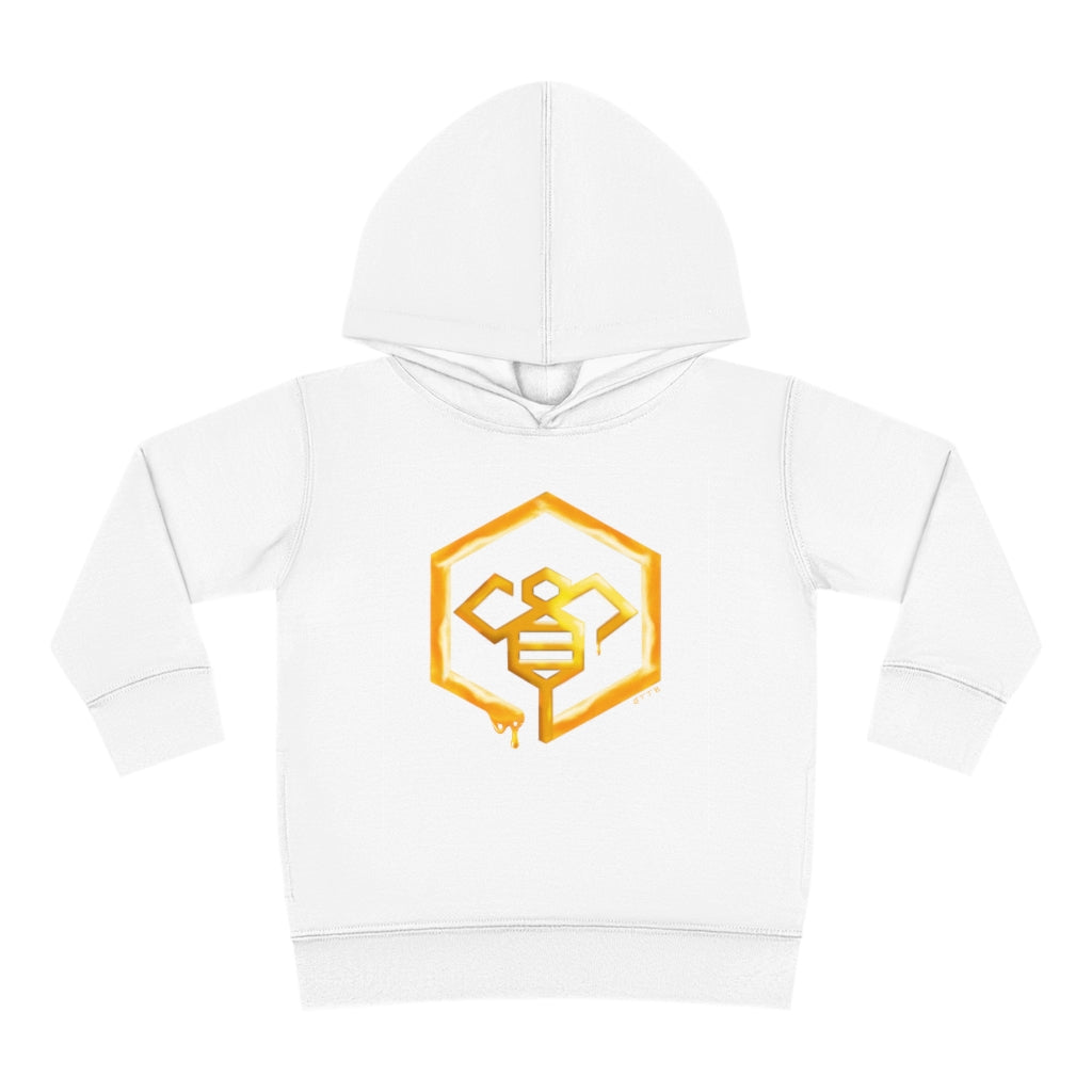 Social BEES University - Sudadera con capucha de forro polar para bebé