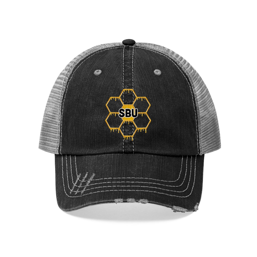 Social BEES University - Gorra de camionero unisex bordada