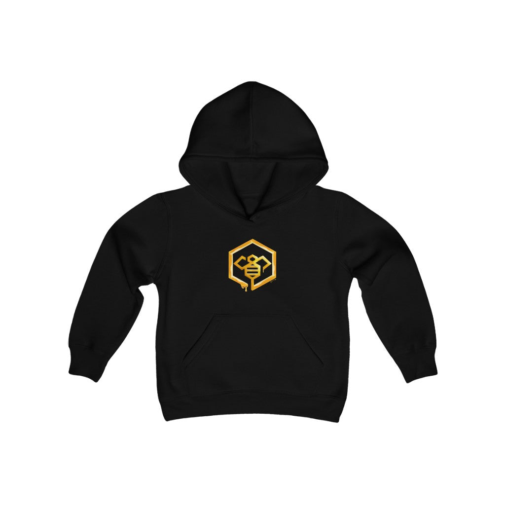 Social BEES University - Youth Heavy Blend Hooded Sweatshirt