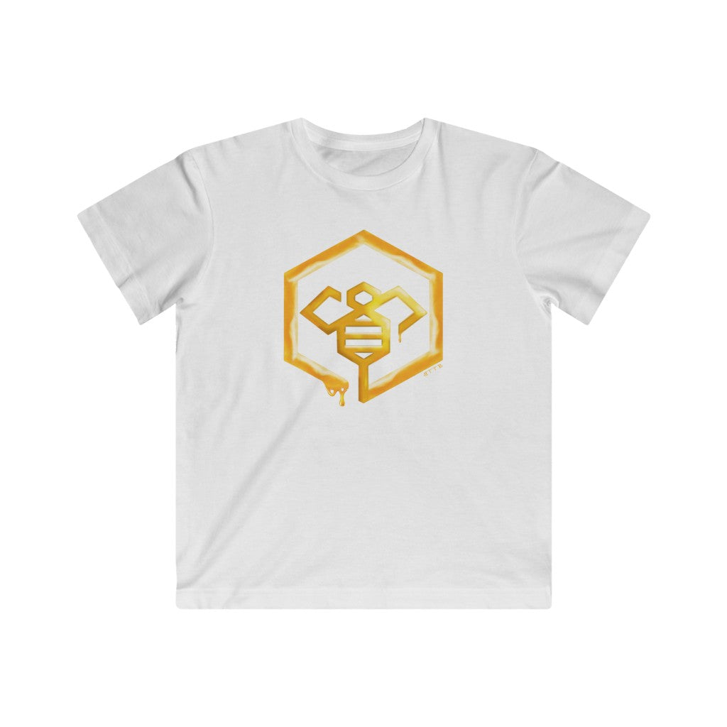 Social BEES University - Camiseta de jersey fina para niños