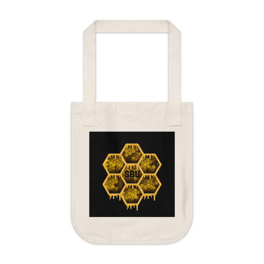 Social BEES University - Organic Canvas Tote Bag