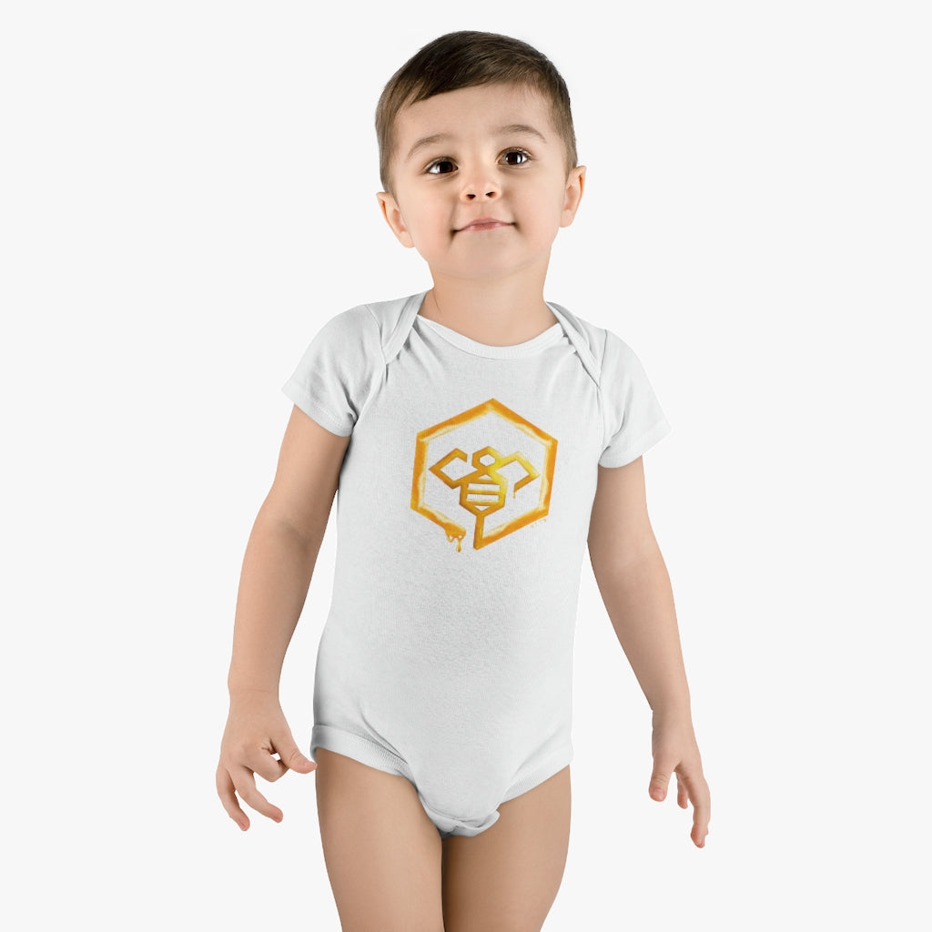 Social BEES University - Baby BEE Short Sleeve Onesie®