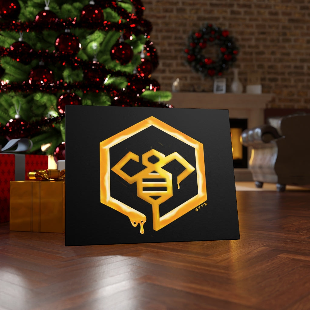 Social BEES University Logo - Canvas Gallery Wraps