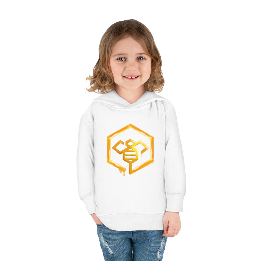 Social BEES University - Sudadera con capucha de forro polar para bebé