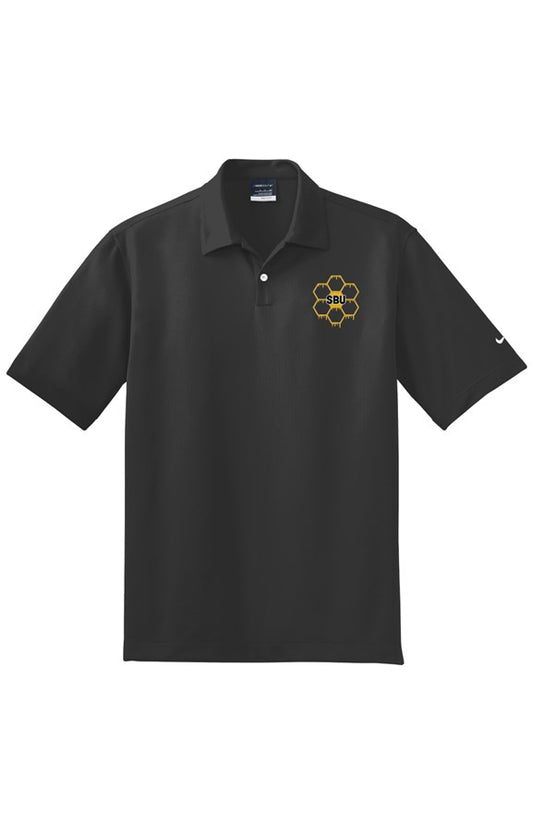 Social BEES University Honeycomb - EmbroideredNike DriFIT Pebble Texture Polo