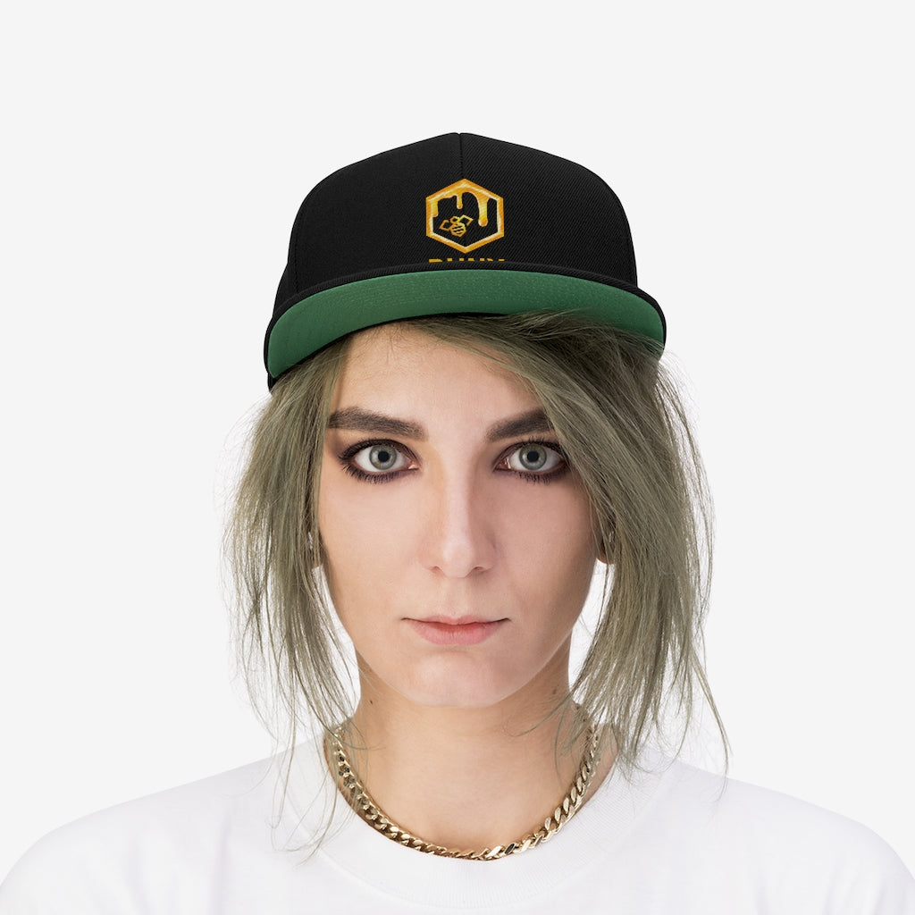 BHNY - Embroidered Unisex Flat Bill Hat