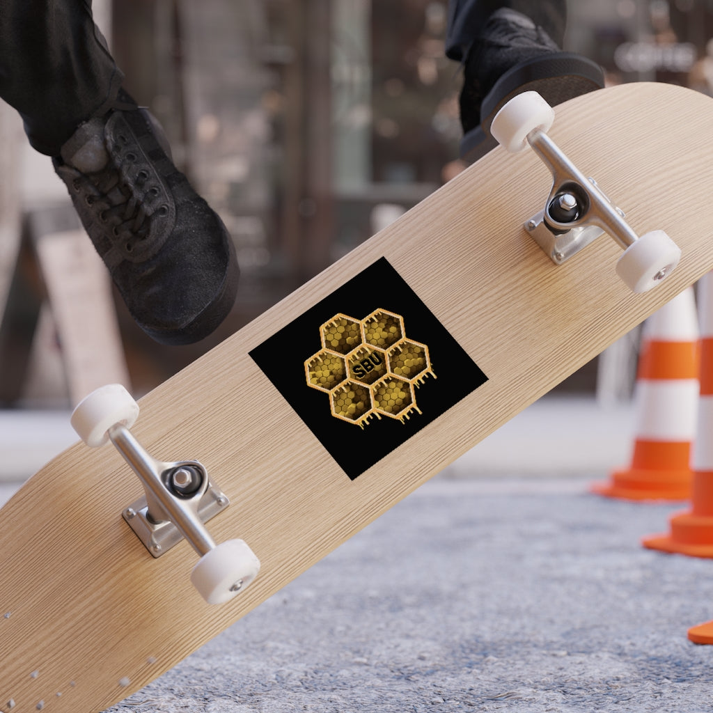 SBU Honeycomb - Outdoor Stickers, Square