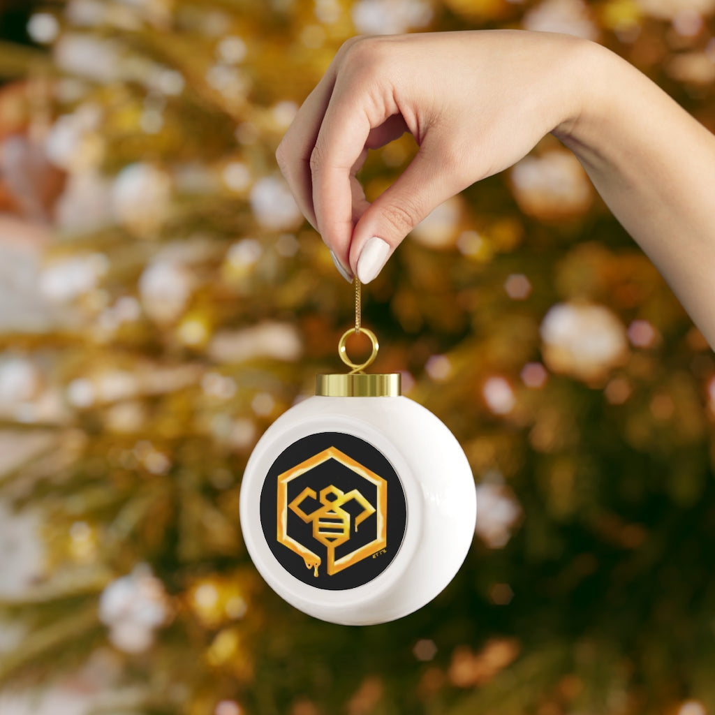 Social BEES University - Christmas Ball Ornament