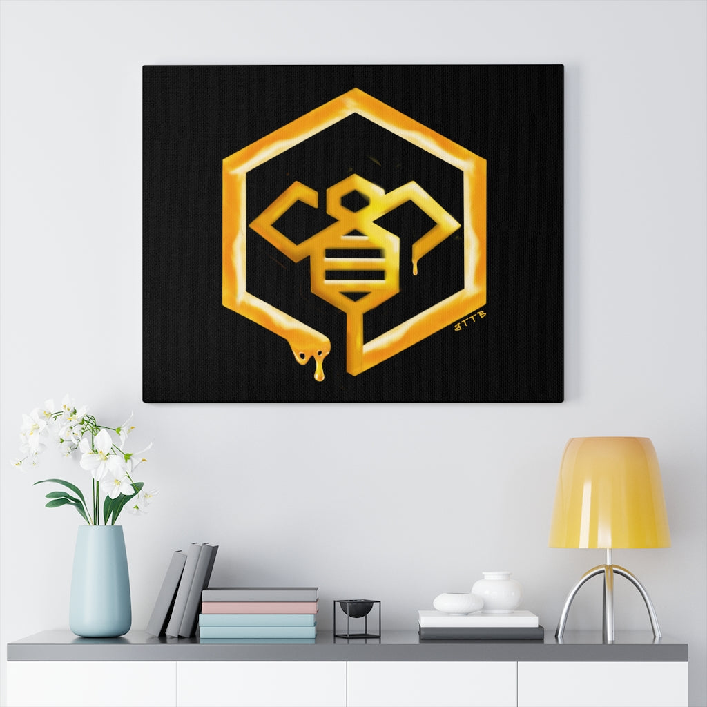 Social BEES University Logo - Canvas Gallery Wraps