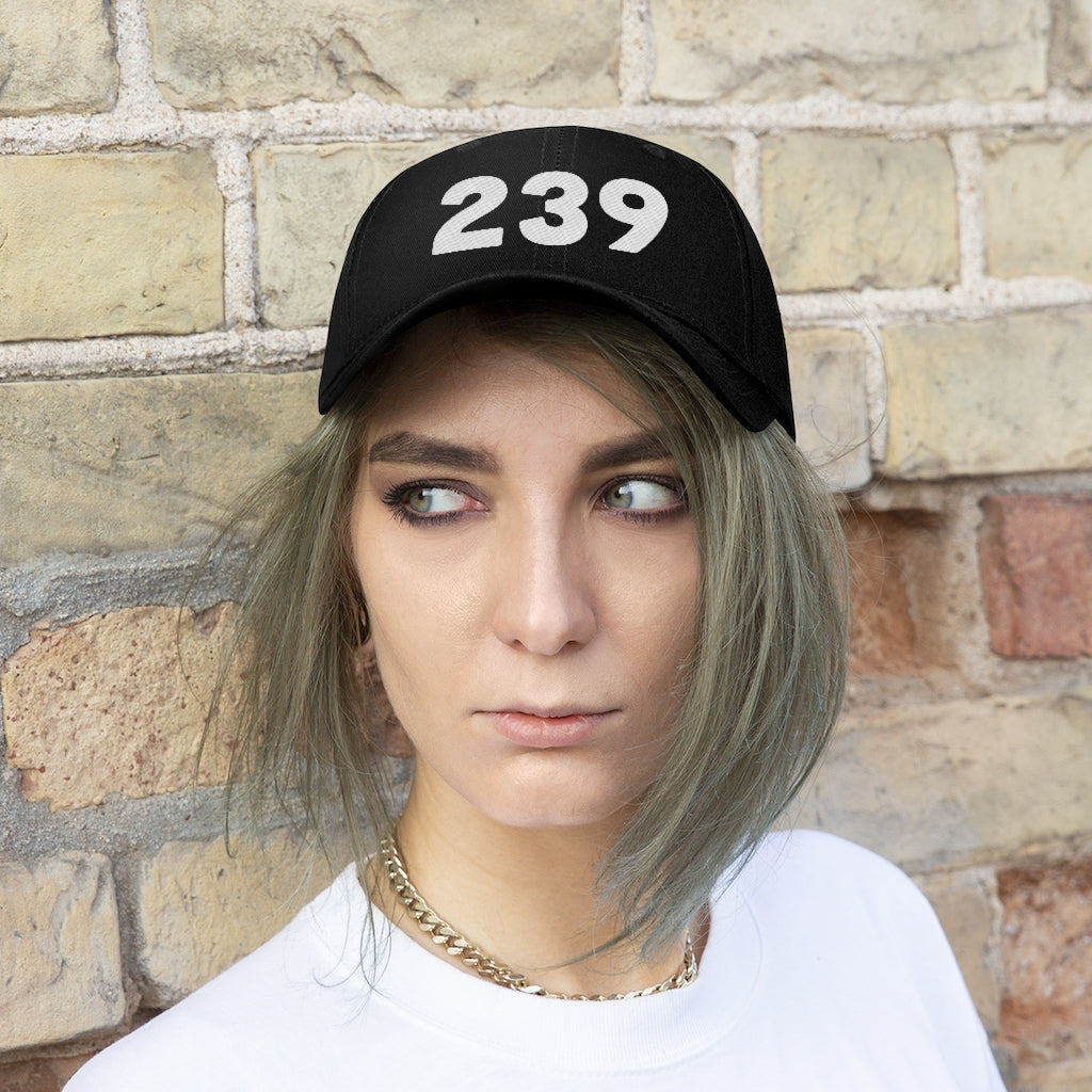 239 - Embroidered Unisex Twill Hat