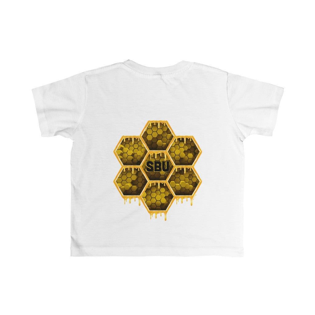 Social BEES University - Camiseta de jersey fina para niños