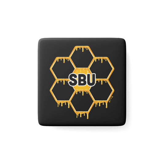 SBU Honeycomb - Porcelain Magnet