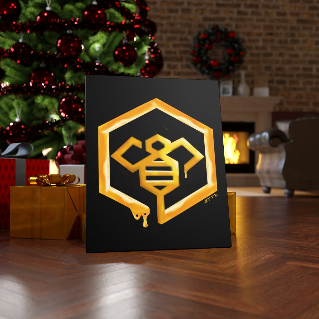 Social BEES University Logo - Canvas Gallery Wraps