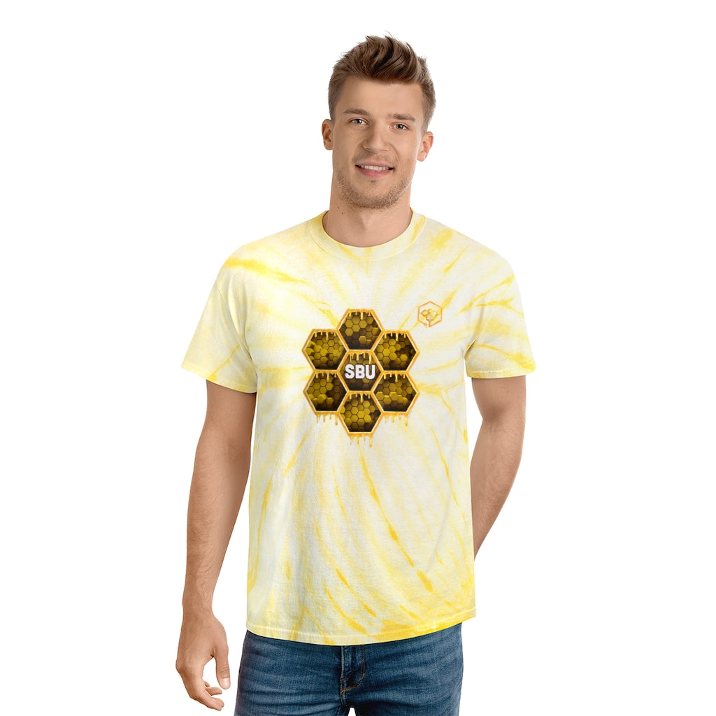 Social BEES University - Tie-Dye Tee, Cyclone