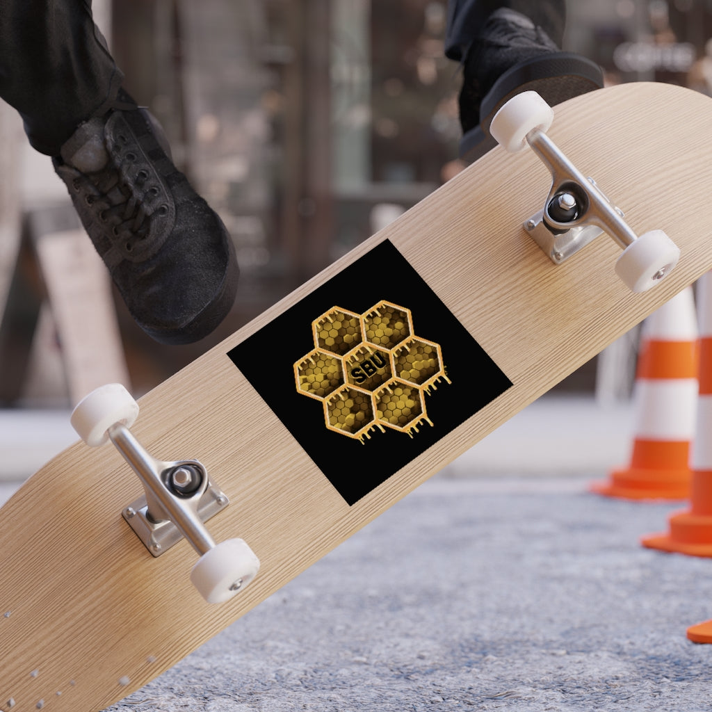 SBU Honeycomb - Outdoor Stickers, Square