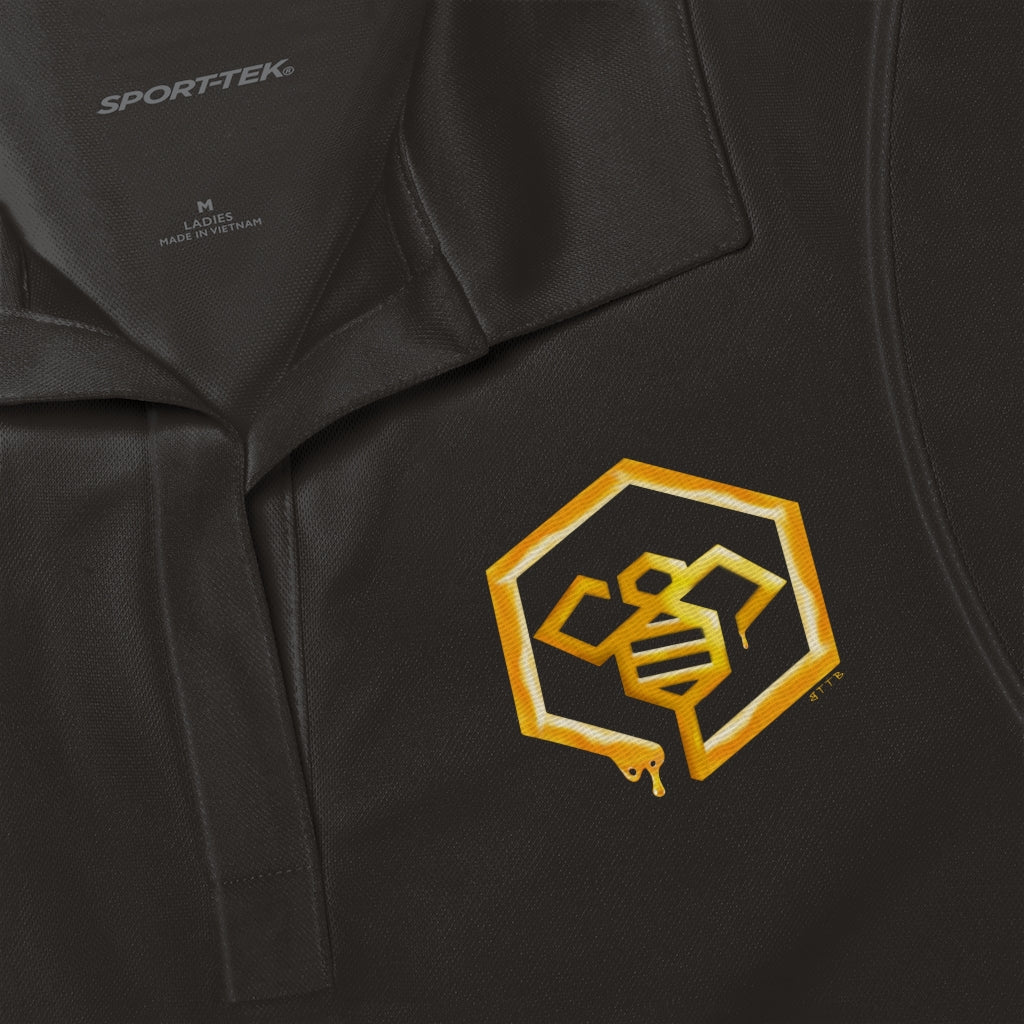 Social BEES University - Embroidered Women's Polo Shirt