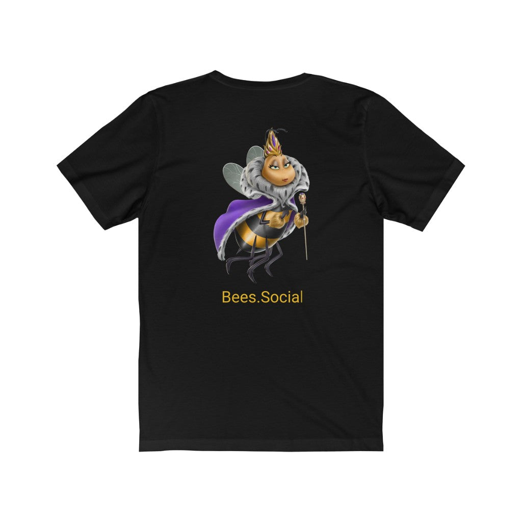 BEES NFT: THE QUEEN - Unisex Jersey Short Sleeve Tee