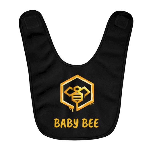 Social BEES University - Fleece Baby BEE Bib