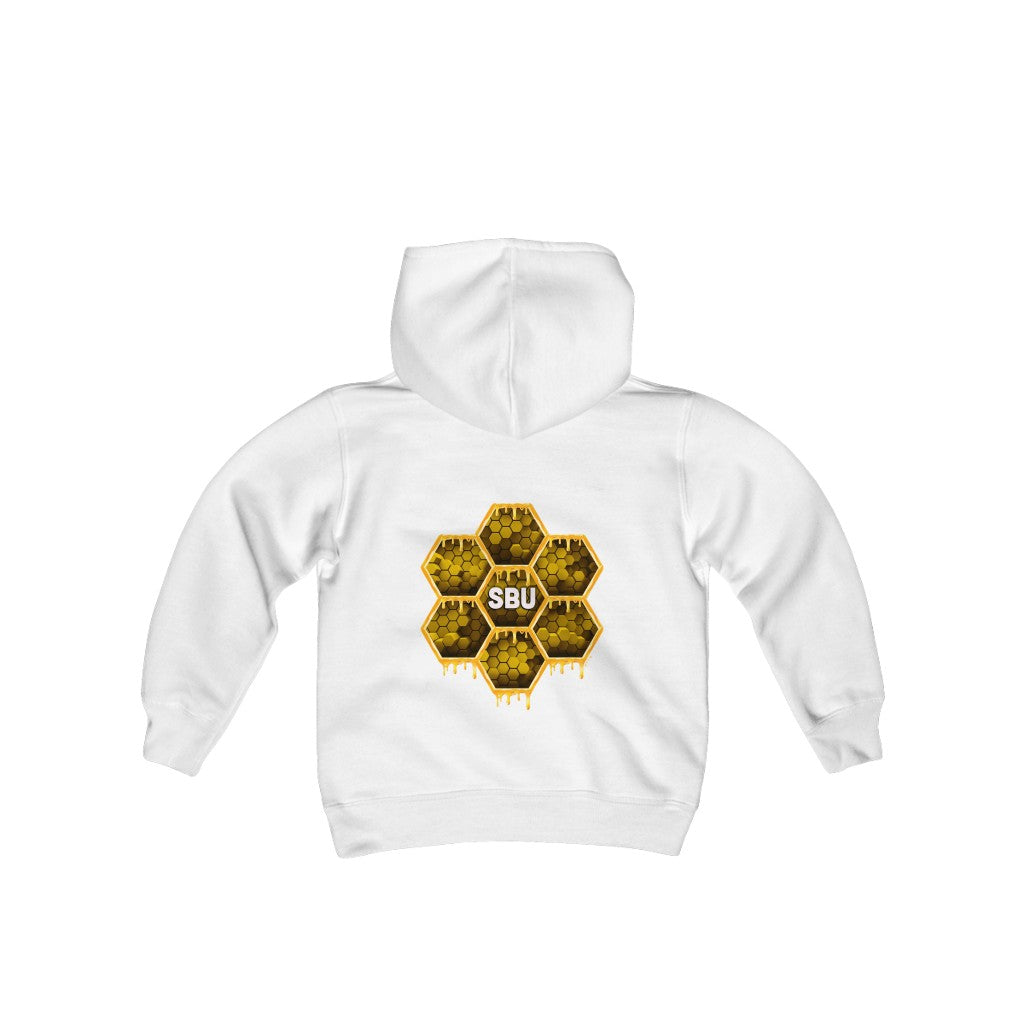 Social BEES University - Youth Heavy Blend Hooded Sweatshirt