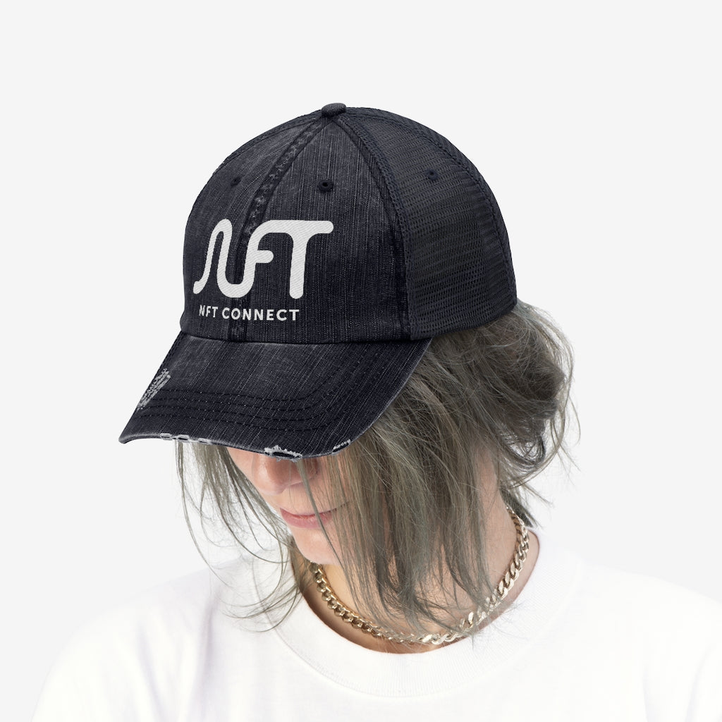 NFT CONNECT - Embroidered Unisex Trucker Hat