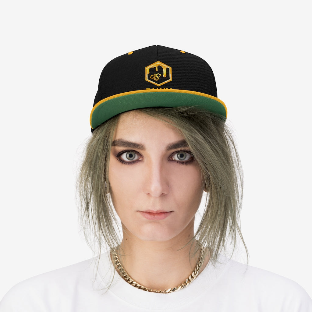 BHNY - Embroidered Unisex Flat Bill Hat