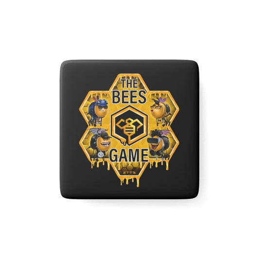 The BEES Game - Porcelain Magnet
