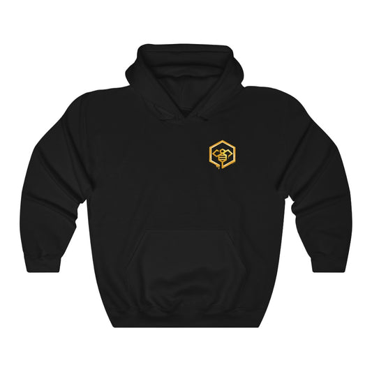 Social BEES University - Sudadera con capucha unisex Heavy Blend ™