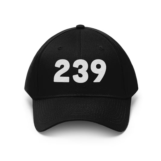 239 - Embroidered Unisex Twill Hat