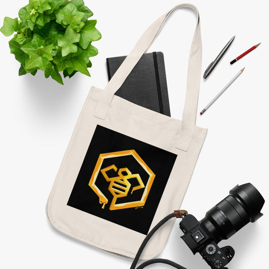 Social BEES University - Organic Canvas Tote Bag