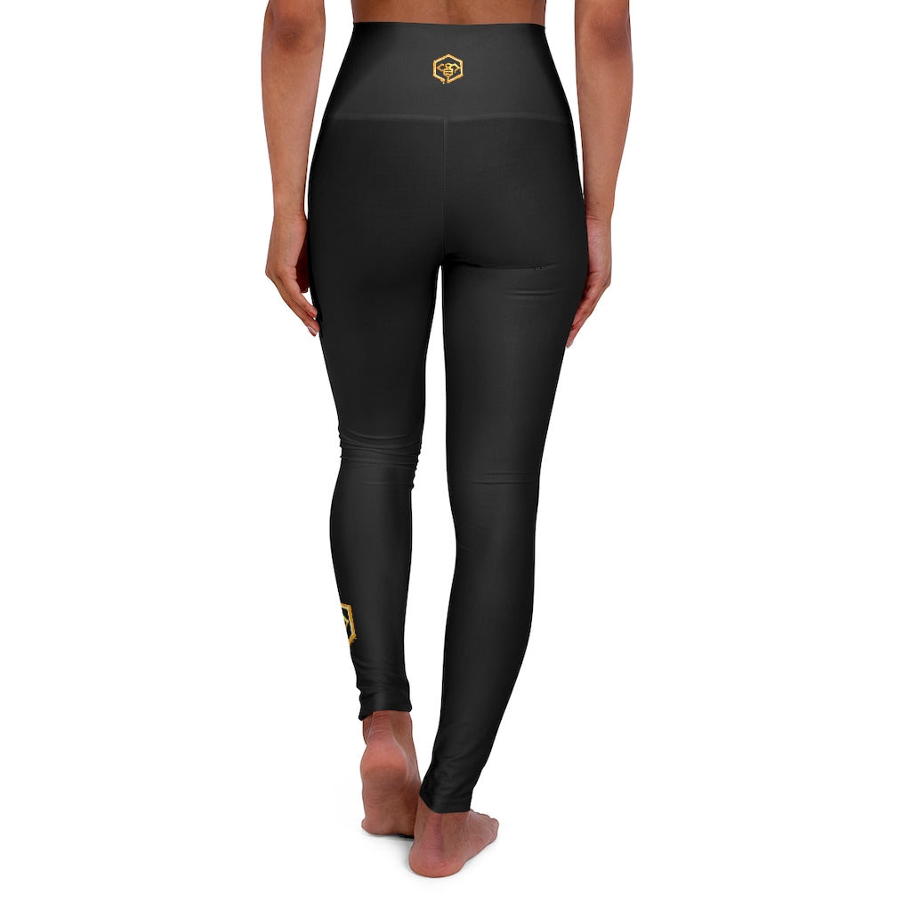 Social BEES University - High Waisted Yoga Leggings