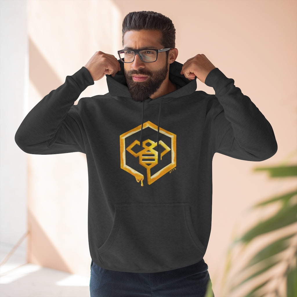 Social BEES University - Unisex Premium Pullover Hoodie