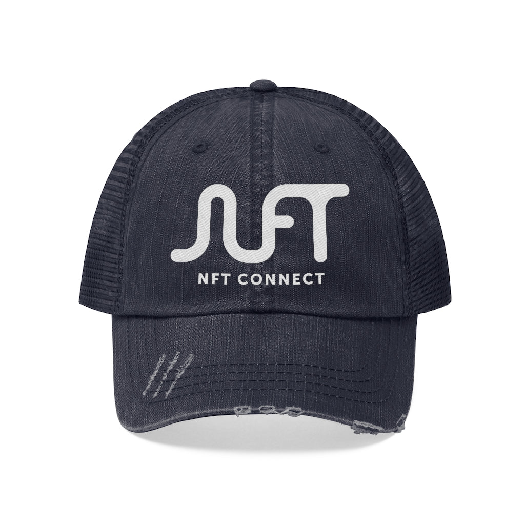 NFT CONNECT - Embroidered Unisex Trucker Hat