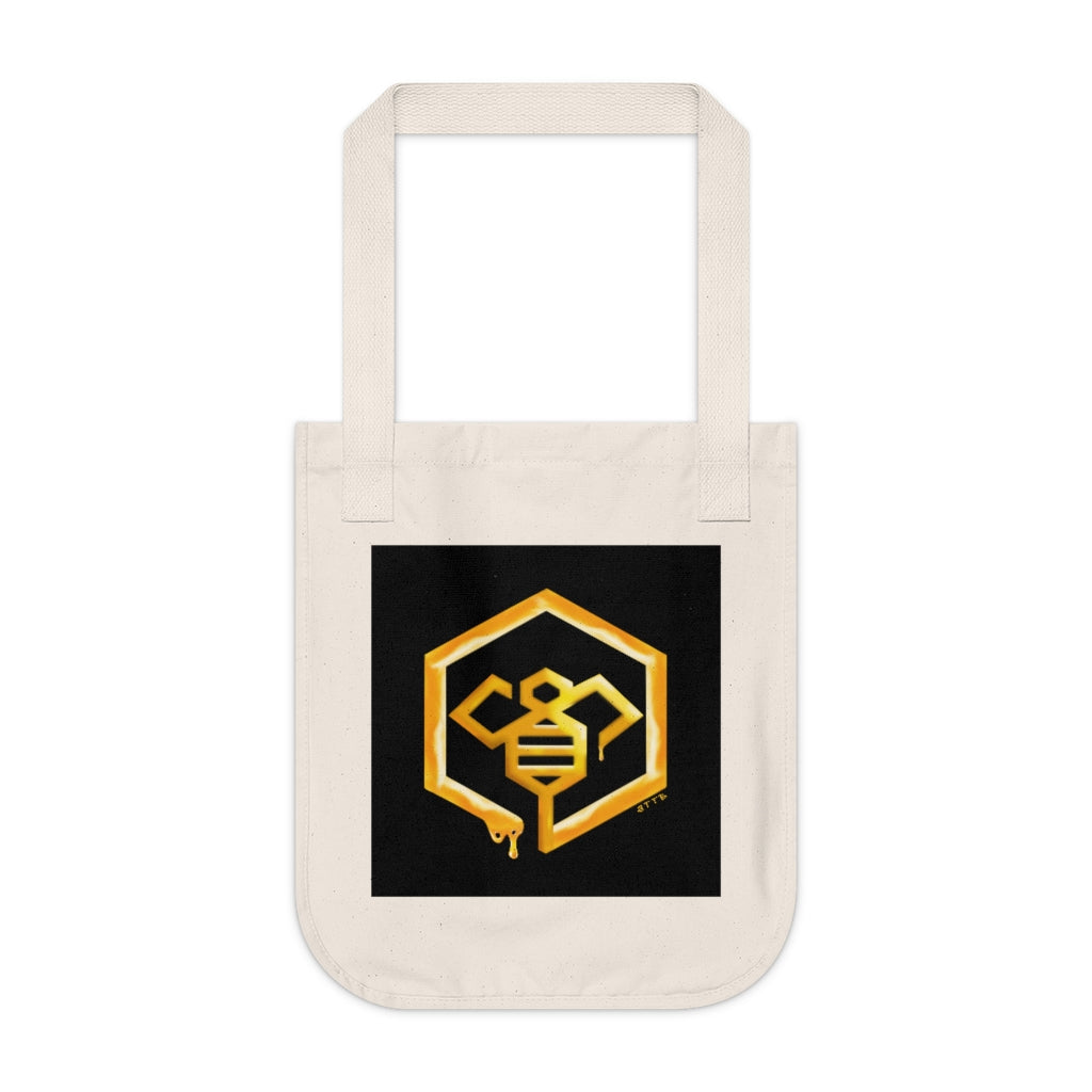 Social BEES University - Organic Canvas Tote Bag