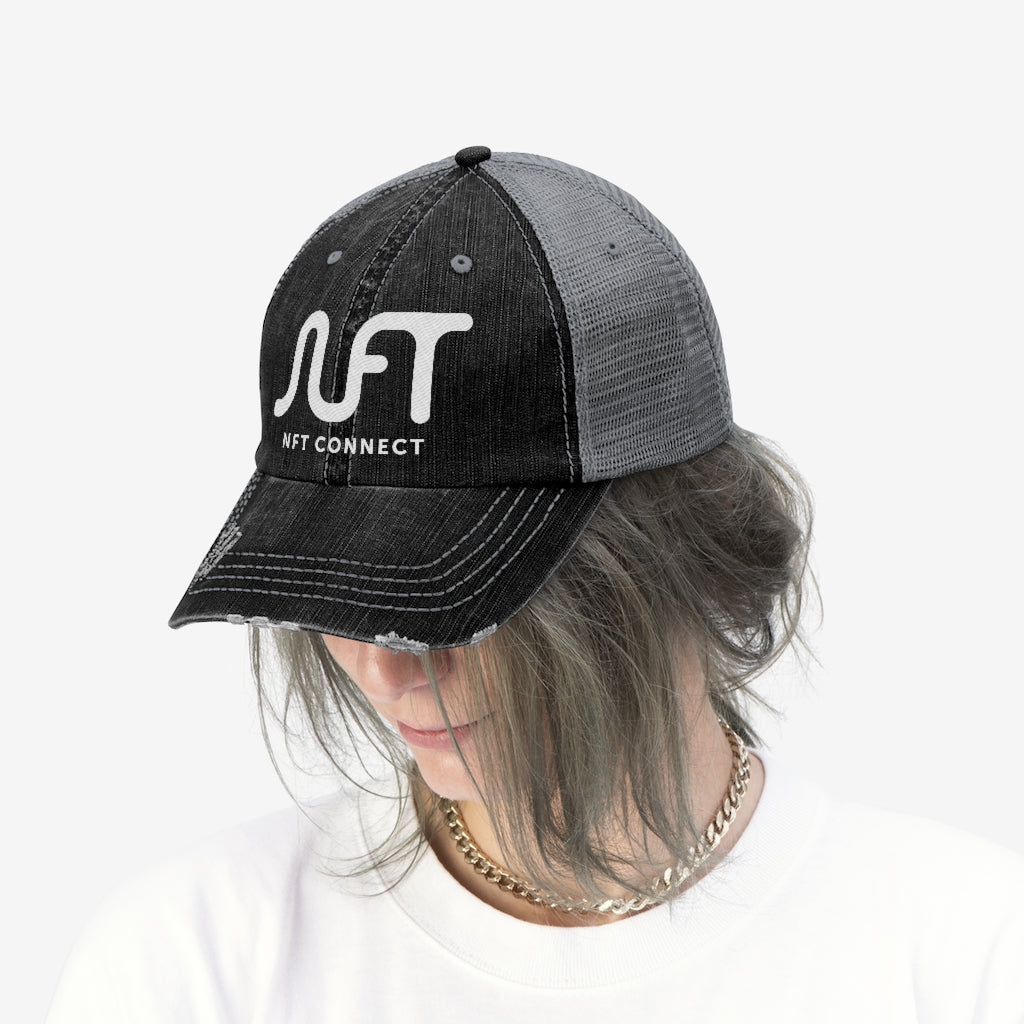 NFT CONNECT - Embroidered Unisex Trucker Hat