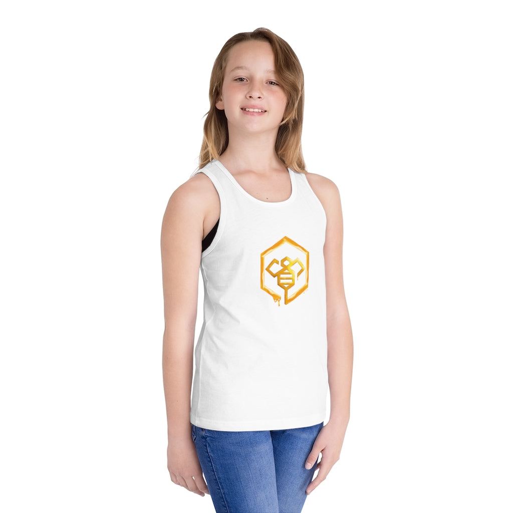 Social BEES University - Camiseta sin mangas de jersey para niños