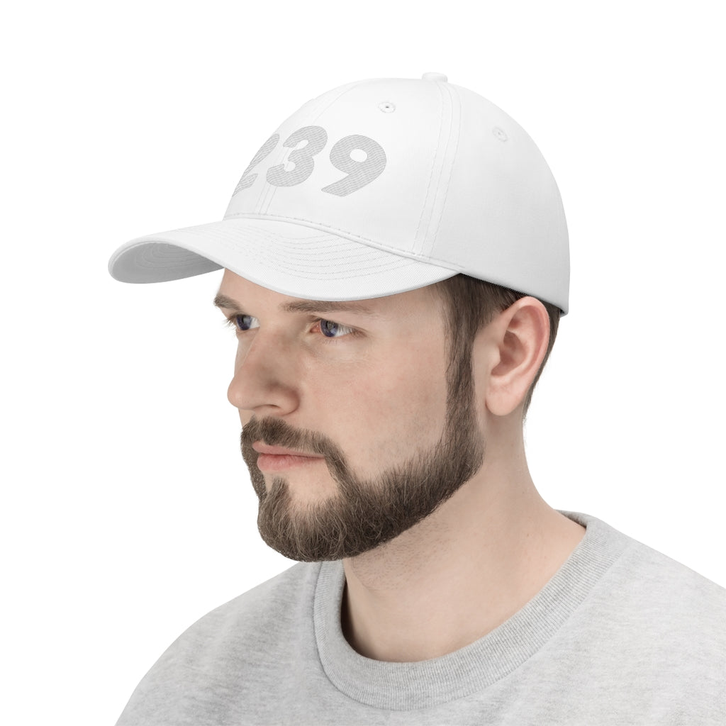 239 - Embroidered Unisex Twill Hat