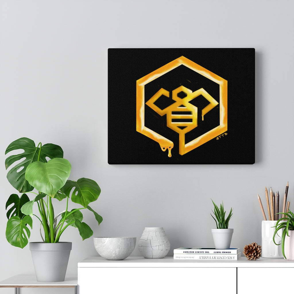 Social BEES University Logo - Canvas Gallery Wraps